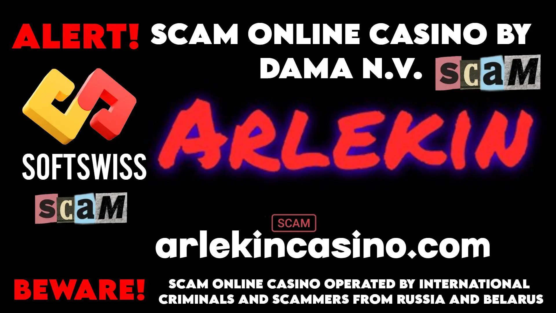 ARLEKIN-Casino-Dama-softswiss-online-scam